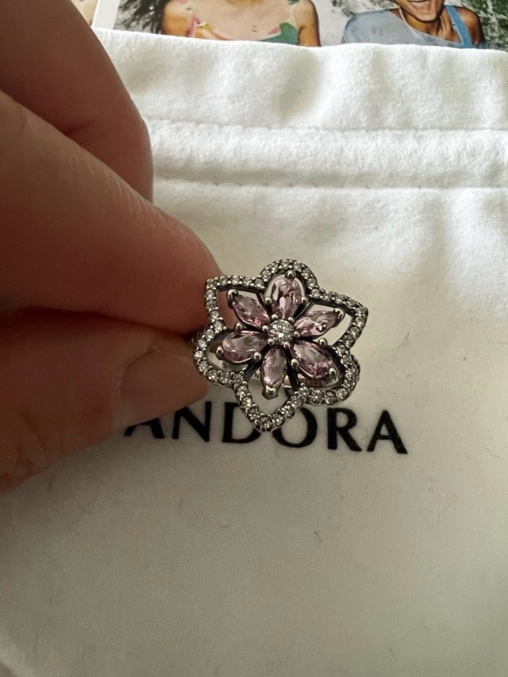 Pandora ring size 7